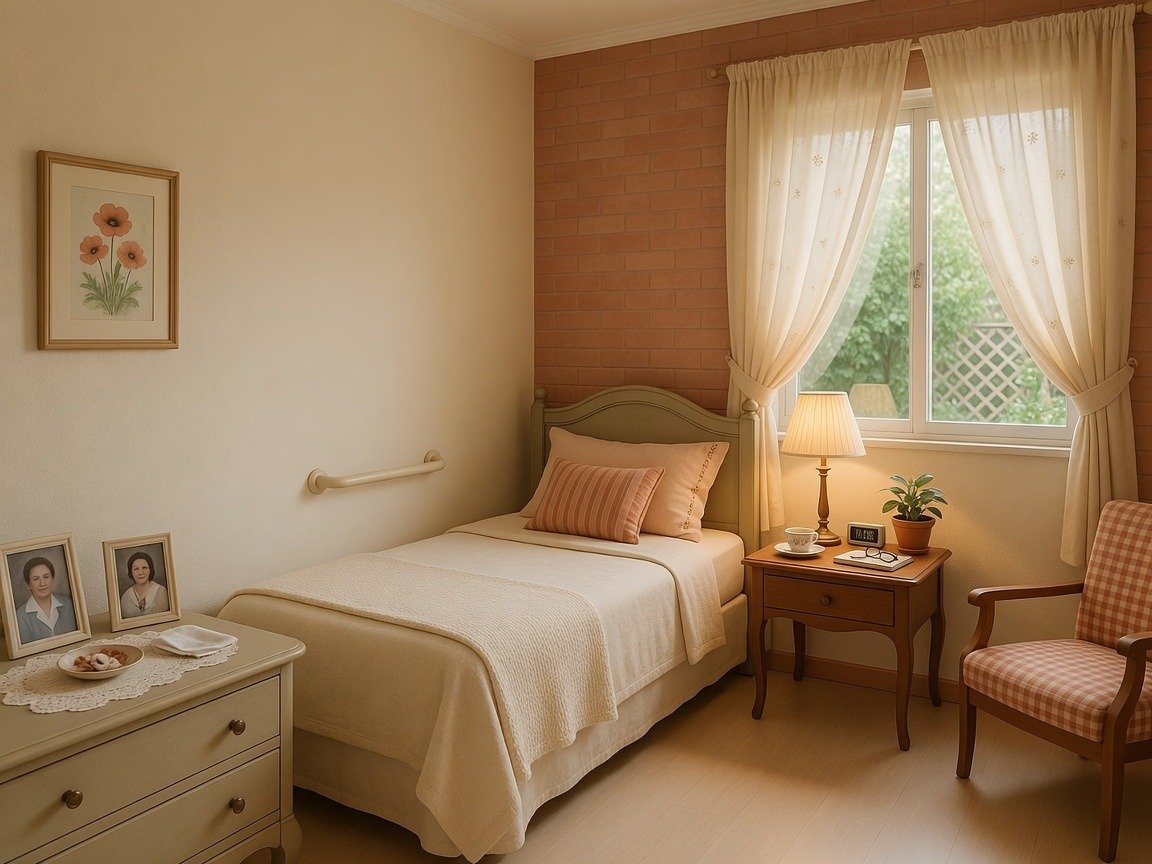 Habitación acogedora del hogar